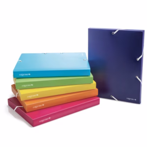 Cartella con elastico Colorosa - PPL - colori assortiti - dorso 30 mm - Ri.Plast