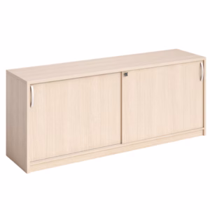 Mobile Agorà - basso - con ante scorrevoli - 185 x 46 x 73 cm - rovere - Artexport