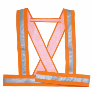 Bretella alta visibilità Bauce2 - arancio fluo - taglia unica - Deltaplus