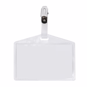 Portanome Pass 3P - 9,5 x 6 cm - metallo - senza cordoncino - Sei Rota - conf. 10 pezzi