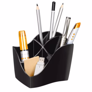 Portapenne Organizer Ellypse - 100% riciclabile - nero - 118x89 H98mm - CEP