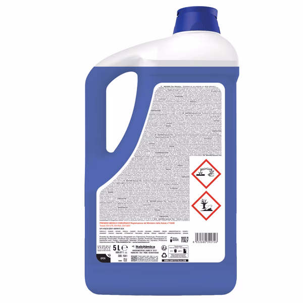 Detergente disinfettante Bakterio - 5 L - pino balsamico - Sanitec - immagine 2