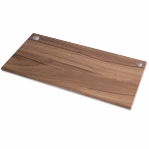 Piano di lavoro per scrivania Cambio - 160 x 80 x 2,5 cm - noce - Fellowes