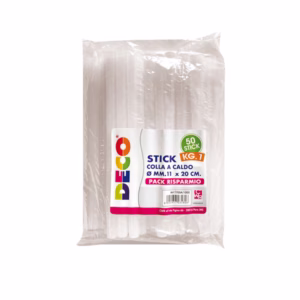 Colla stick - 20 cm x diam. 11 mm - DECO - conf. 1 kg