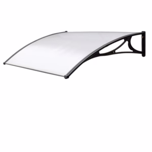 Pensilina modulare - 100 x 80 cm - policarbonato alveolare - satinato opalino - Garden Friend