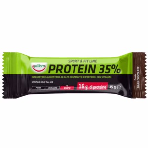 Integratore Sport & Fit Line Protein 35% - gusto dark chocolate - 45 gr - Equilibra