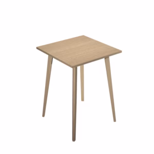 Tavolo alto Woody - 80 x 80 x 105 cm - rovere - Artexport