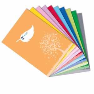 Coprimaxi Colorosa Green - 21 x 30 cm - c/tasche - blu - RiPlast