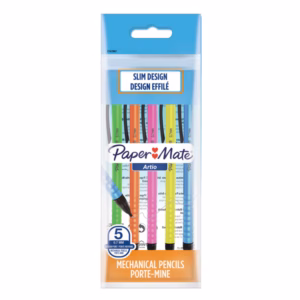 Portamine usa e getta Artio - 0.7 mm - HB - colori assortiti - Papermate - conf.5 pezzi