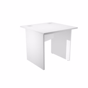 Scrivania Operativa Agorà Basic - fianchi melaminico - 80 x 80 x H 73 cm - bianco - Artexport