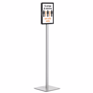 Espositore Info Stand Basic - da pavimento - A4 - Durable