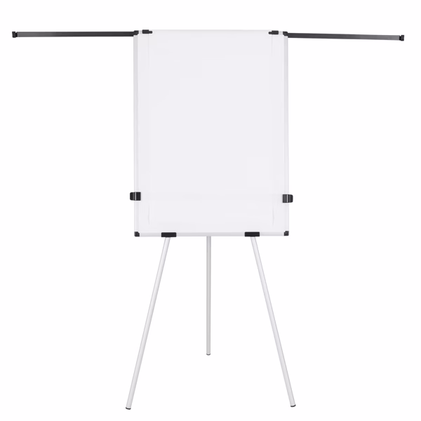 Portablocco magnetico Earth Kyoto - 70 x 100 cm - con kit rotolo e bracci estensibili - Bi-Office - immagine 5