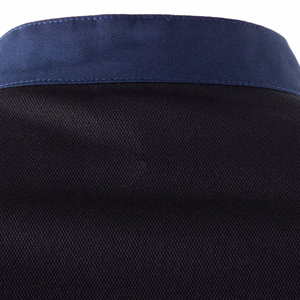 Giacca cuoco Raul - da uomo - manica lunga - taglia XXL - blu - Giblor's - immagine 4