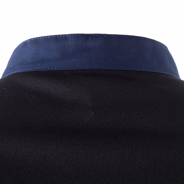 Giacca cuoco Thiago - da uomo - manica corta - taglia XL - blu - Giblor's - immagine 3