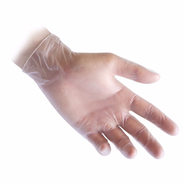 Guanti in vinile R36 - s/polvere - tg XL - bianco - Reflexx - conf. 100 pezzi - immagine 2