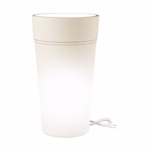 Vaso Stem Luce - 14 L - bianco - TeraPlast