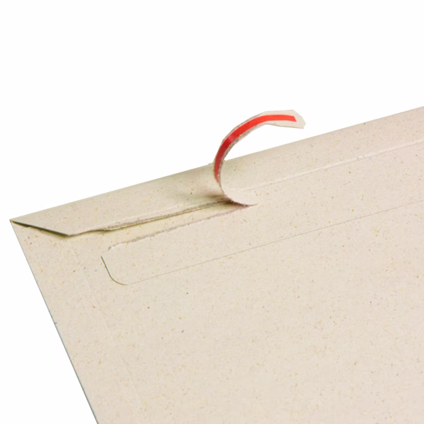 Busta Cart Grass - A4 - 32,4 x 22,4 x 2,5 cm - cartoncino teso - grigio - Bong Packaging - conf. 100 pezzi - immagine 3