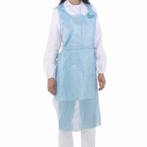 Grembiulino detectabile - in rotolo - taglia unica - PE - blu - Linea Flash - conf. 100 pezzi