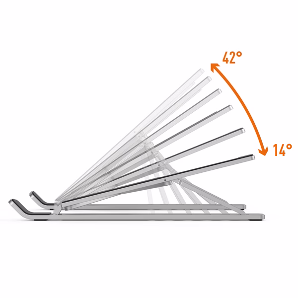 Supporto alza notebook Fold - fino a 15' - Durable - immagine 6
