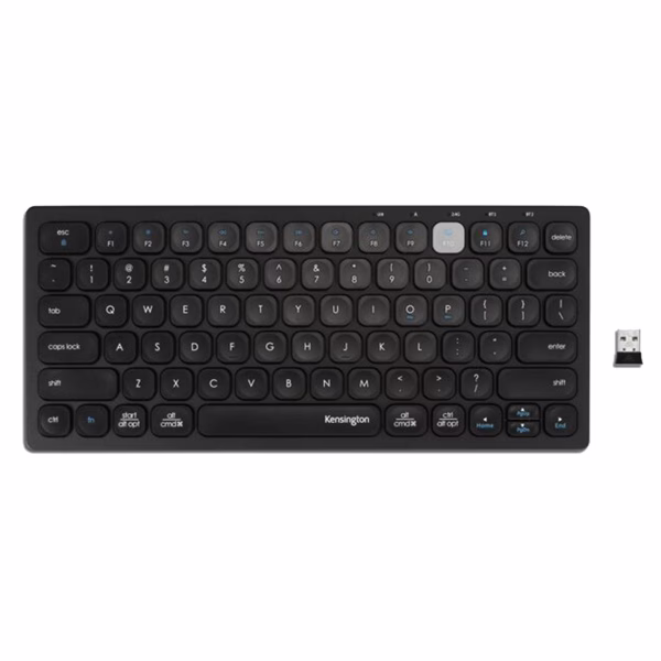 Tastiera compatta - con doppia funzionalità - wireless multidispositivo - Kensigton - immagine 2