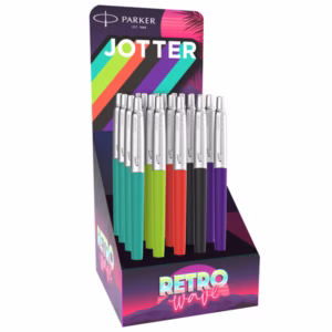 Penna sfera Jotter Original Retrò - colori assortiti - Parker - expo 20 pezzi