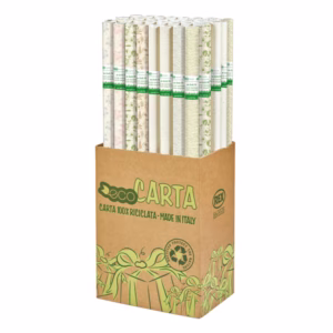 Rotolo carta regalo Erba - 70 cm x 2 m - fantasie assortite - Sadoch