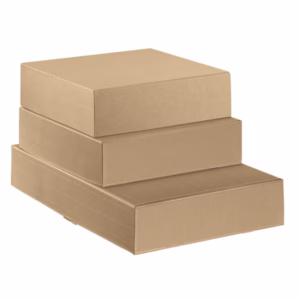 Scatola cantinetta - 2 bottiglie - 34 x 18,5 x 9 cm - cartone onda - avana - Scotton