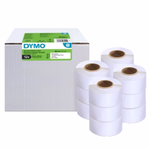 Rotolo etichette per Indirizzi Standard - 28 x 89 mm - bianco - Dymo - value pack 12 pezzi
