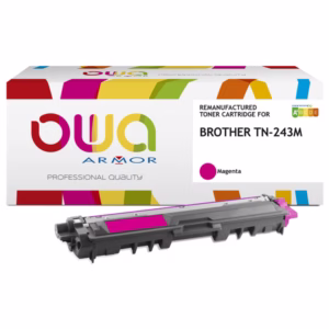 Armor - Toner Compatibile per Brother TN-243 - Magenta - TN243M - 1.000 pag