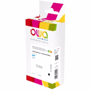 Armor - Cartuccia ink Compatibile  per Hp - Nero - N°336 - doppia capacità da 28 ml