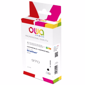 Armor - Cartuccia ink Compatibile  per Brother - Nero - LC970/1000BK - 10 ml