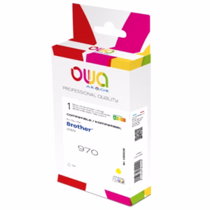 Armor - Cartuccia ink Compatibile  per Brother - Giallo - LC970/1000Y - 10 ml