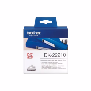 Brother - Rotolo etichetta continua - Nero/Bianco - 29mm x 30,48mt - DK22210