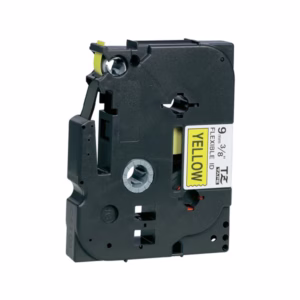 Brother - Nastro laminato flessibile - Nero/Giallo - TZEFX2621 - 9mm x 8mt