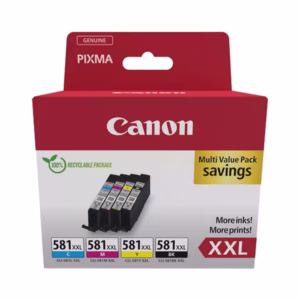 Canon - Cartuccia ink Multipack  - BK/C/M/Y -  CL-581XXL - 1998C007