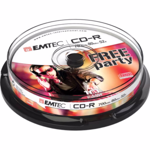 Emtec - CD-R - ECOC801052CB - 80min/700mb