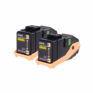 Epson - Toner Confezione doppia - Giallo - S050606 - C13S050606 - 15.000 pag