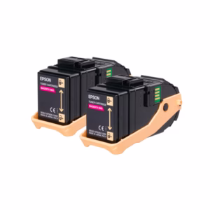 Epson - Toner Confezione doppia - Magenta - S050607 - C13S050607 - 15.000 pag