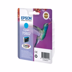 Epson - Cartuccia ink - Ciano Photo - T0802 - C13T08024011  - 7,4ml
