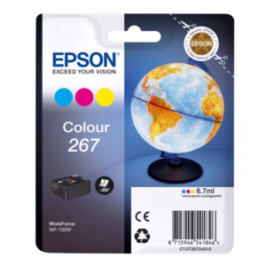Epson - Cartuccia ink - 267 - C/M/Y -  C13T26704010  - 6,7ml