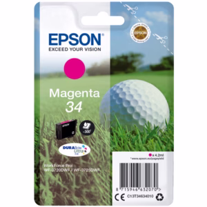 Epson - Cartuccia ink - 34 - Magenta - C13T34634010 - 4,2ml