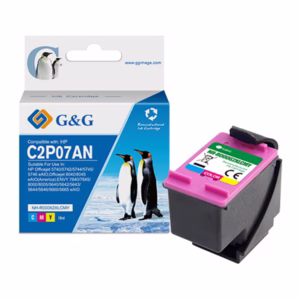 G&G - Cartuccia ink Compatibile per HP 62XL- C/M/Y - 415 pag