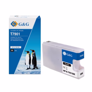G&G - Cartuccia ink Compatibile per Epson WorkForce Pro WF-5620DWF/WF-5110DW - Nero