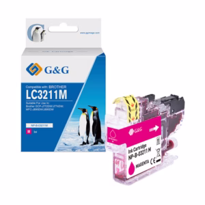 G&G - Cartuccia ink Compatibile per Brother DCP-J772DW/J774DWMFC-J890DW - Magenta