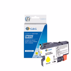 G&G - Cartuccia ink Compatibile per Brother DCP-J1100DWMFC-J1300DW - Giallo